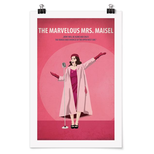 Billeder portræt Film Poster The Marvelous Mrs. Maisel