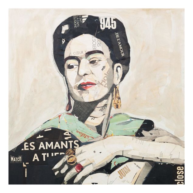 Kunsttryk Frida Kahlo - Collage No.4