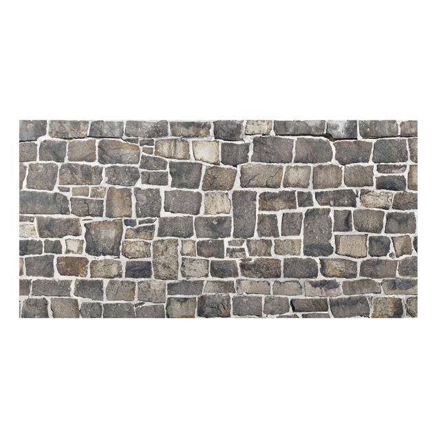 Stænkplader glas Crushed Stone Wallpaper Stone Wall