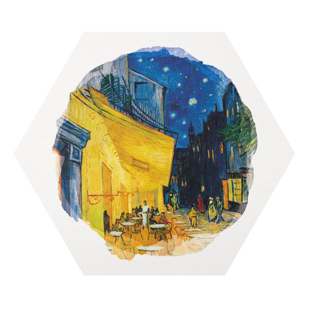 Kunst stilarter WaterColours - Vincent Van Gogh - Cafe Terrace In Arles
