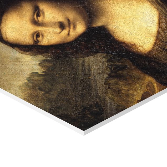 Billeder grøn Leonardo da Vinci - Mona Lisa