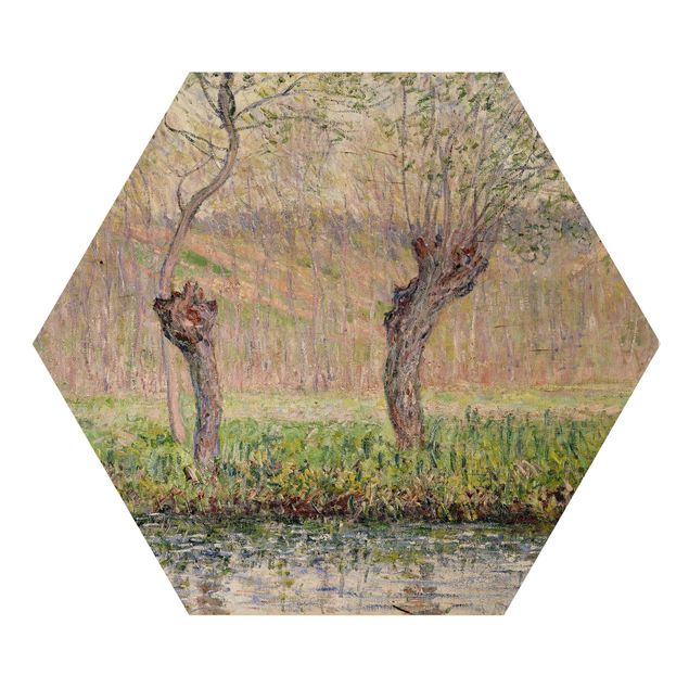 Billeder Claude Monet Claude Monet - Willow Trees Spring