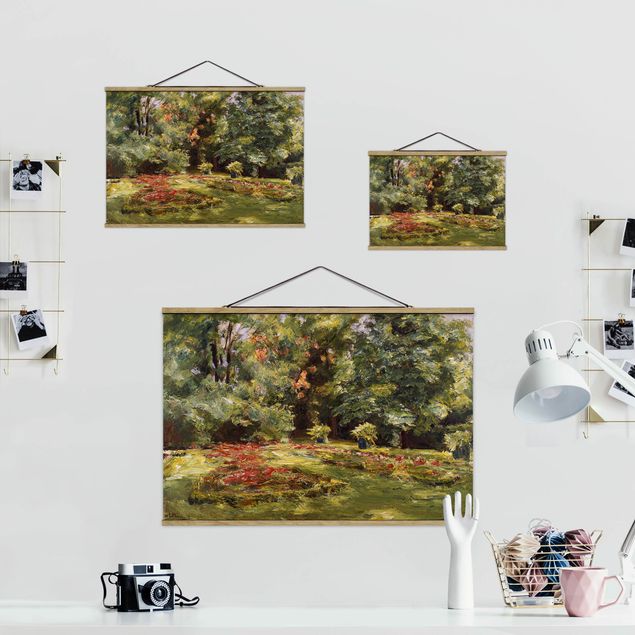 Billeder kunsttryk Max Liebermann - Flower Terrace Wannseegarten