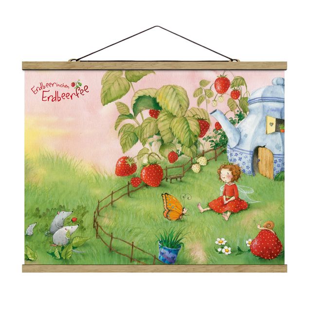 Billeder rød Little Strawberry Strawberry Fairy - In The Garden