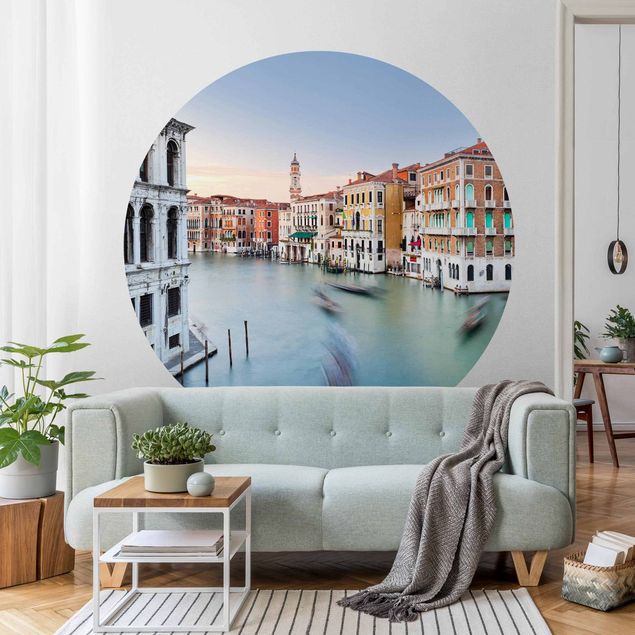 Fototapet arkitektur og skyline Grand Canal View From The Rialto Bridge Venice