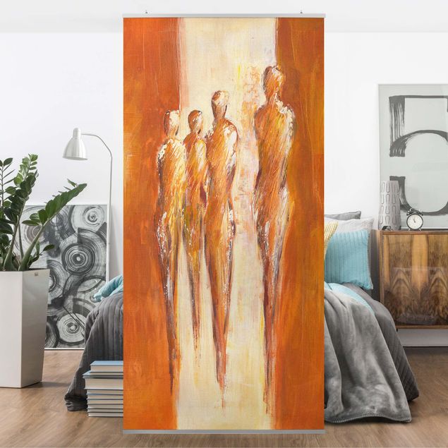Rumdeler Petra Schüßler - Four Figures In Orange 02