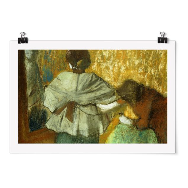 Plakater kunsttryk Edgar Degas - milliner