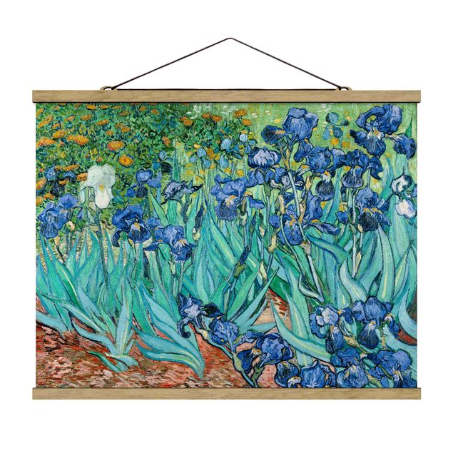 Kunst stilarter post impressionisme Vincent Van Gogh - Iris