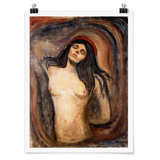 Kunst stilarter Edvard Munch - Madonna
