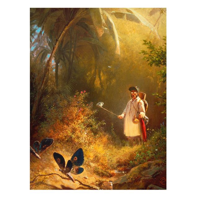 Kunst stilarter romantikken Carl Spitzweg - The Butterfly Hunter