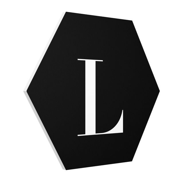 Billeder moderne Letter Serif Black L