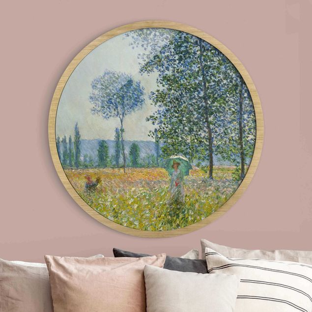 Kunst stilarter Claude Monet - Fields In Spring