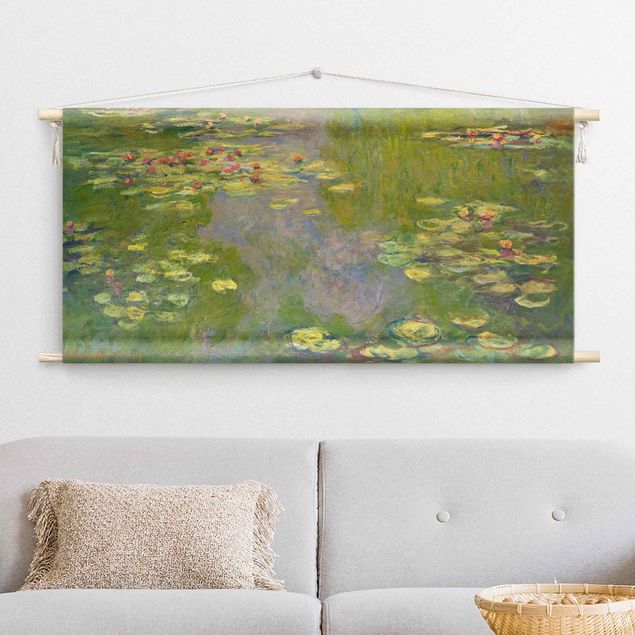 Vægtæppe XXL Claude Monet - Green Waterlilies