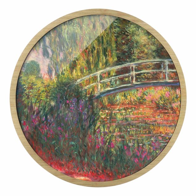 Billeder kunsttryk Claude Monet - Japanese Bridge In The Garden Of Giverny