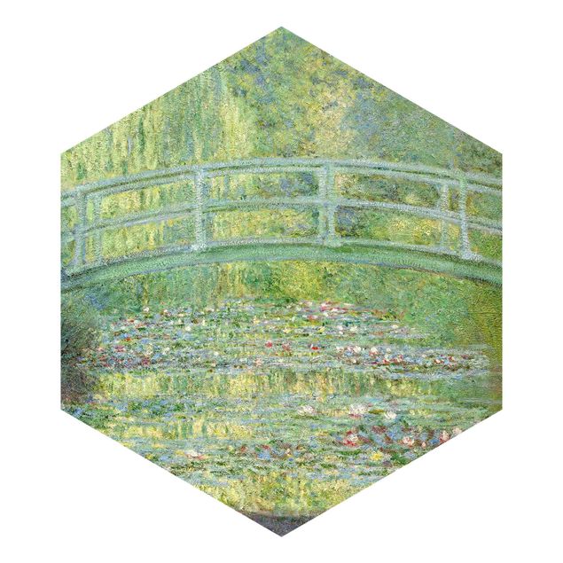 Tapet moderne Claude Monet - Japanese Bridge