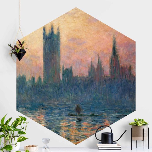 Fototapet London Claude Monet - London Sunset