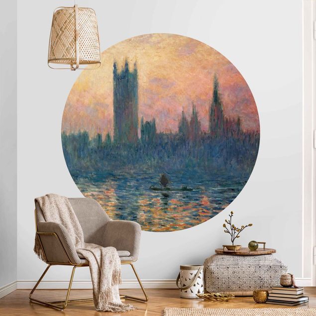 køkken dekorationer Claude Monet - London Sunset
