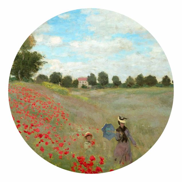 Kunst stilarter Claude Monet - Poppy Field Near Argenteuil