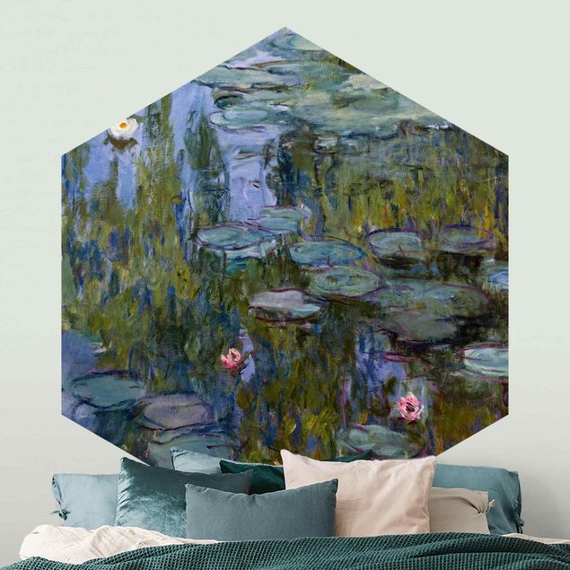 Tapet roser Claude Monet - Water Lilies (Nympheas)