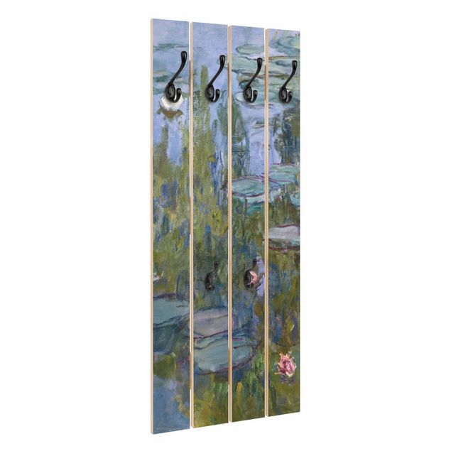 Knagerækker shabby Claude Monet - Water Lilies (Nympheas)