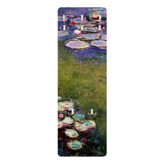 Knagerækker grøn Claude Monet - Water Lilies