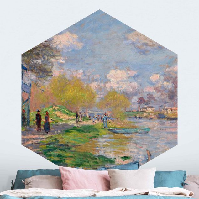 Kunst stilarter impressionisme Claude Monet - River Seine