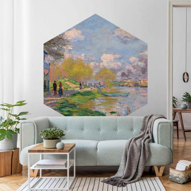 Kunst stilarter Claude Monet - River Seine