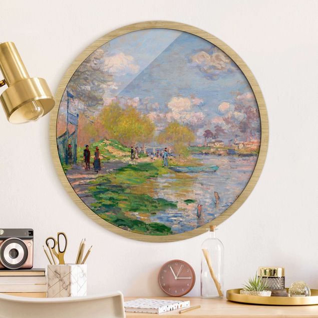 Kunst stilarter impressionisme Claude Monet - River Seine