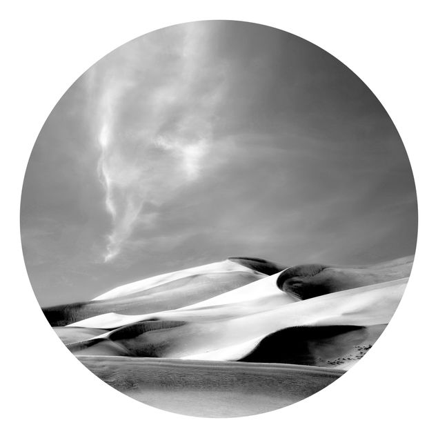 Moderne tapet Colorado Dunes Black And White