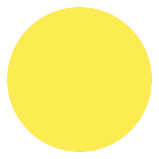 Ensfarvet tapet Colour Lemon Yellow