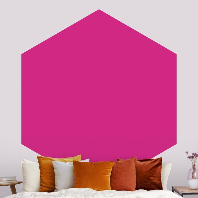 Moderne tapet Colour Pink