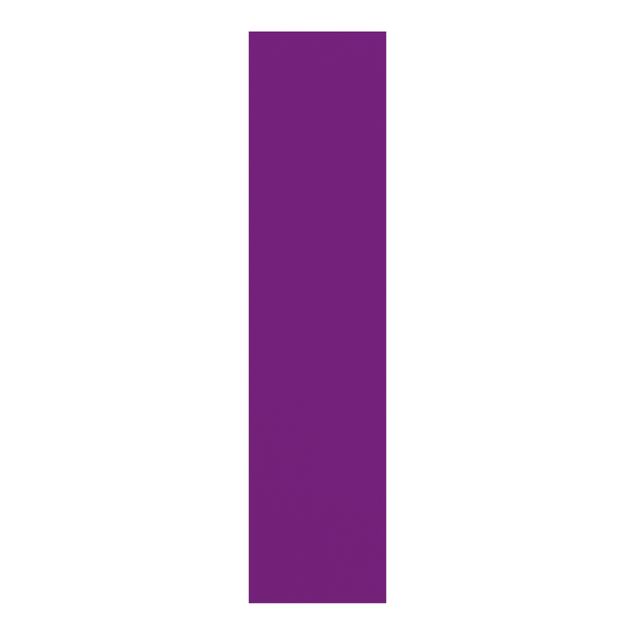 Panelgardiner ensfarvet Colour Purple