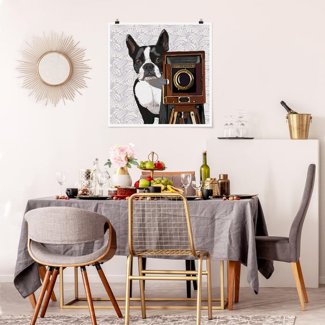 køkken dekorationer Wildlife Photographer Terrier