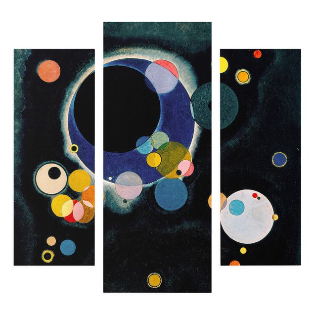 Billeder kunsttryk Wassily Kandinsky - Sketch Circles