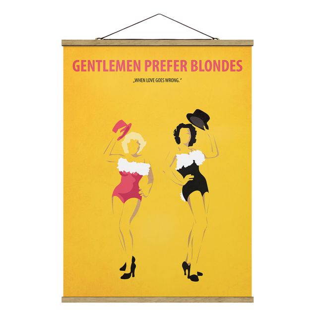 Billeder moderne Film Poster Gentlemen Prefer Blondes