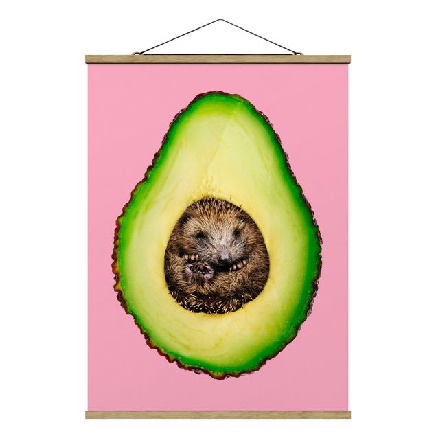 Billeder moderne Avocado With Hedgehog