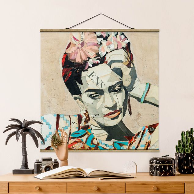 køkken dekorationer Frida Kahlo - Collage No.1