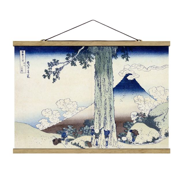 Billeder landskaber Katsushika Hokusai - Mishima Pass In Kai Province