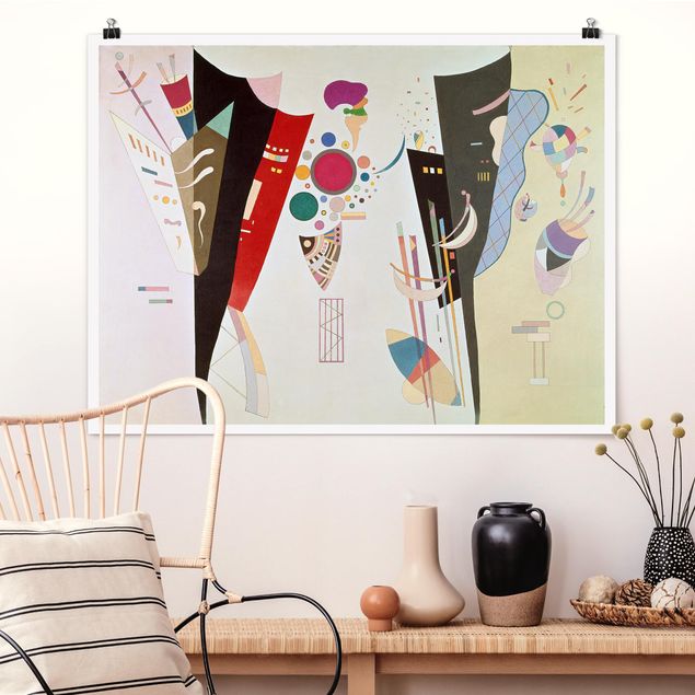 Kunst stilarter ekspressionisme Wassily Kandinsky - Reciprocal Accord