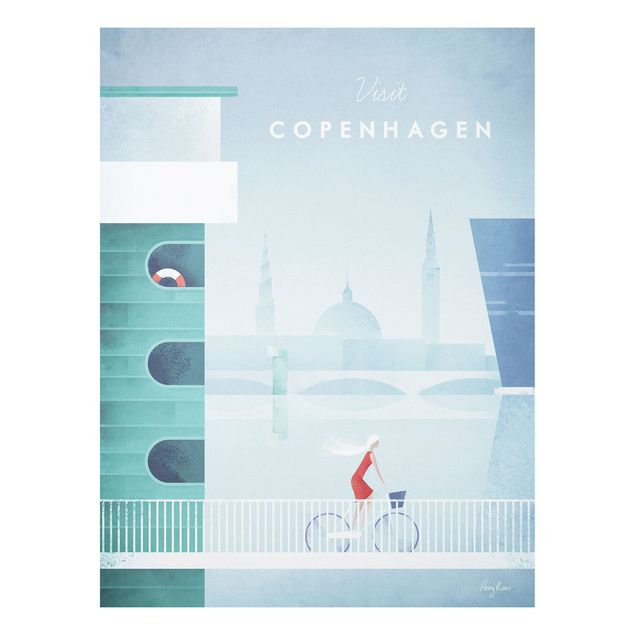 Billeder arkitektur og skyline Travel Poster - Copenhagen
