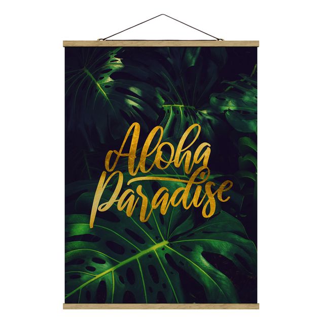 Billeder blomster Jungle - Aloha Paradise