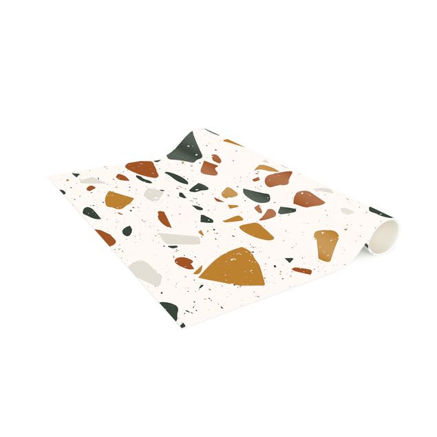 Moderne tæpper Detailed Terrazzo Pattern Leghorn