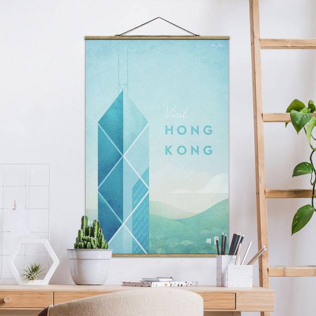 Billeder Asien Travel Poster - Hong Kong