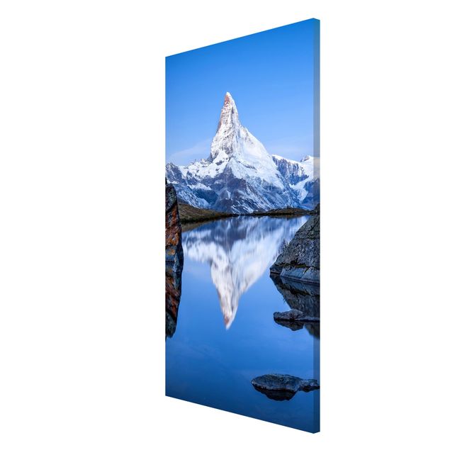 Billeder bjerge Stellisee Lake In Front Of The Matterhorn