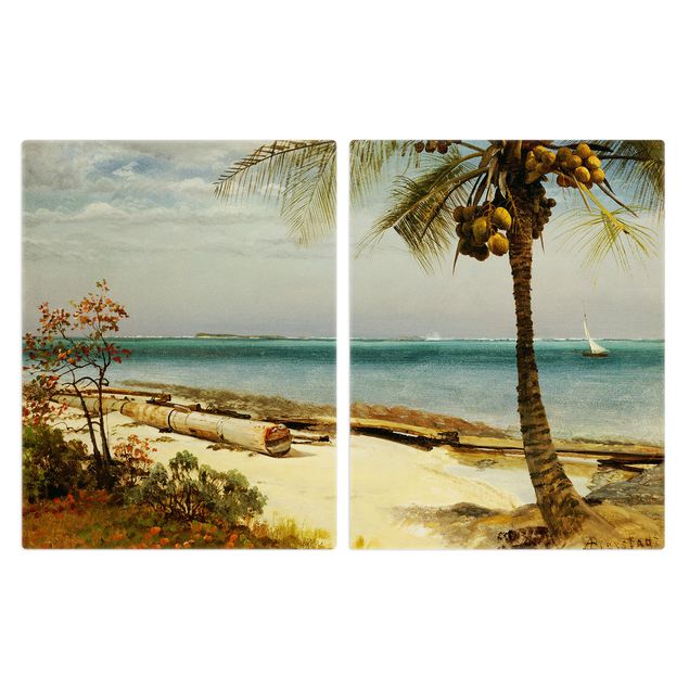 Kunsttryk Albert Bierstadt - Tropical Coast