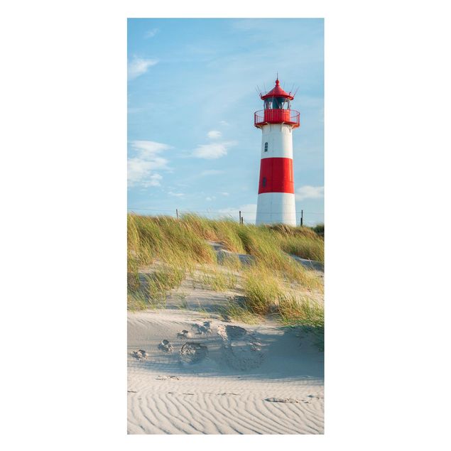 Billeder landskaber Lighthouse At The North Sea