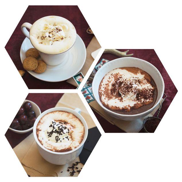 Billeder brun Hot Chocolate With Cream