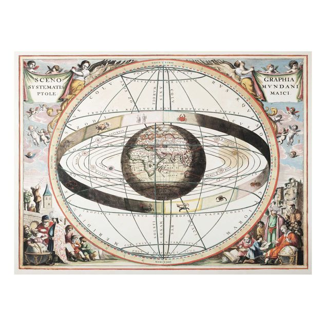 Billeder spirituelt Vintage Antique Star Atlas