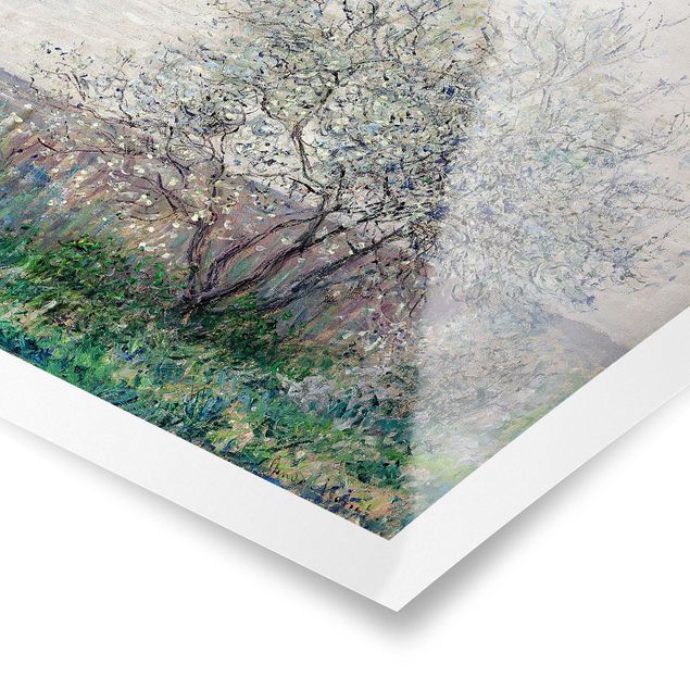 Plakater kunsttryk Claude Monet - Spring in Vétheuil