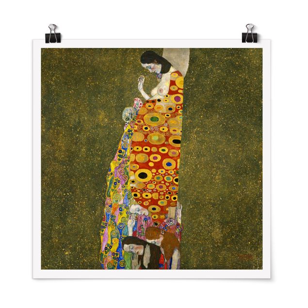 Kunst stilarter Gustav Klimt - Hope II